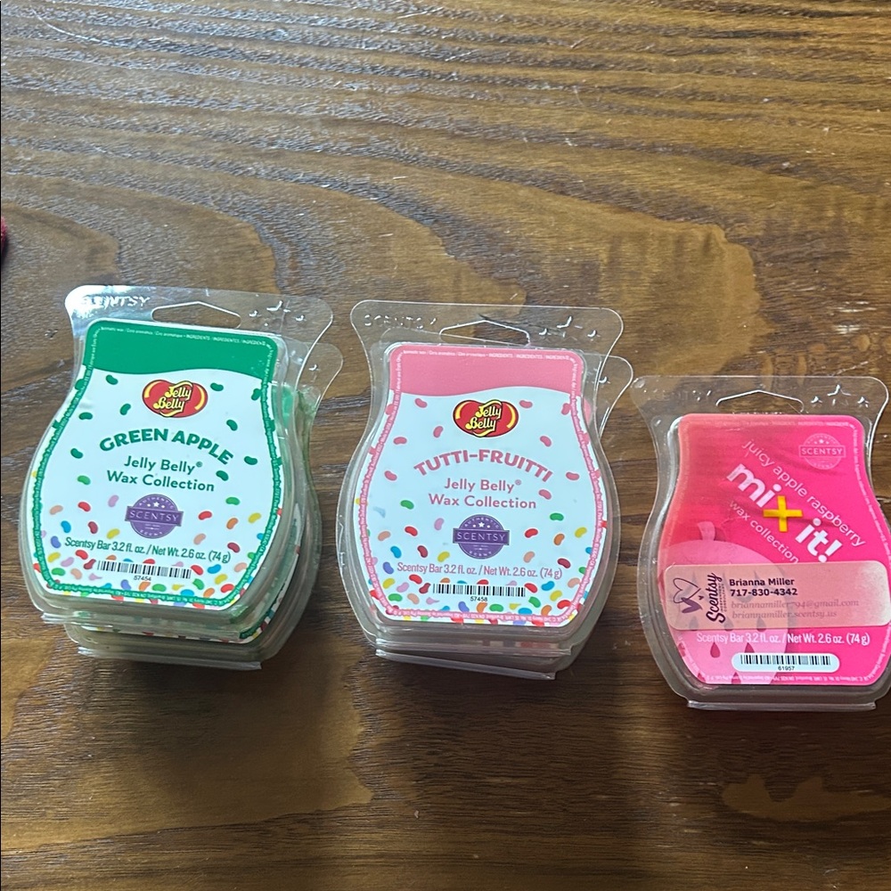 Scentsy jelly belly collection and mix it
